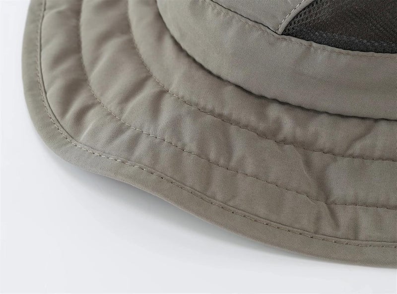 Connectyle Kids Sun Hat for Boys Girls Wide Brim Bucket Hat UPF 50+ Sun Protection Hat Breathable Summer Beach Hat - Image 5